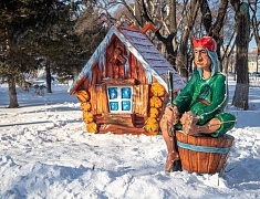 Благовещенск преображается к Новому году