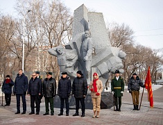Память воинов-интернационалистов почтили в Благовещенске