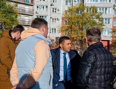 Мэр Благовещенска Олег Имамеев выехал на проблемные участки теплосетей