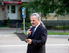 В Благовещенске торжественно открыли «Мурал Победы»