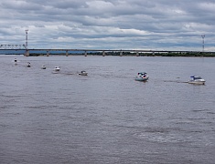 Торжественное открытие набережной реки Зея