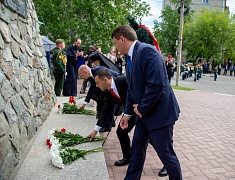 В День рождения Благовещенска почтили память его основателей