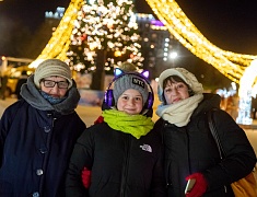 «Валенки-шоу» развернулось на главной площади Благовещенска 31 декабря