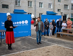 В Благовещенске открыли ещё одну территорию, благоустроенную по программе «1000 дворов»