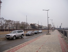 Мэр Благовещенска Олег Имамеев проконтролировал ход работ на 10 участке набережной Зеи