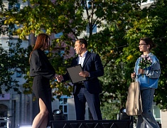 Парад студенчества прошел в Благовещенске