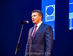 Мэр Благовещенска поздравил строителей с профессиональным праздником