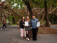  В Первомайском парке назвали лучшие работы в стиле лэнд-арт