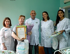 В праздник Благовещенска на свет появились два малыша