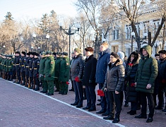 В Благовещенске почтили память погибших во время блокады Ленинграда