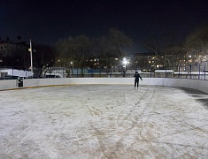 Мэр Олег Имамеев проверил качество катков