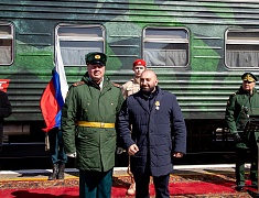 Благовещенск встретил агитпоезд «Сила в правде»