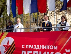 Посвящение школьников Благовещенска в «Орлята России» 