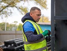 В Благовещенском Первомайском парке продолжается второй этап реконструкции