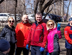 На берегах трех рек Благовещенска прошел Всероссийский субботник