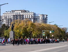 В Благовещенске прошла эстафета памяти Григория Белоуса