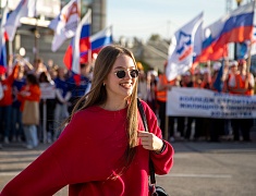  В Благовещенске прошел общегородской «Парад студенчества»