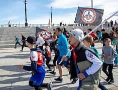 Более 300 благовещенцев поучаствовали в народной пробежке