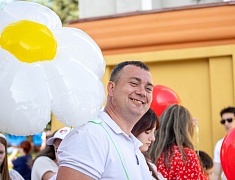 Парад семей прошел на набережной Благовещенска
