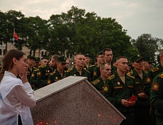 Благовещенцы зажгли свечи в память о героях Великой Отечественной войны
