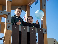 В Благовещенске открыли территории, благоустроенные по программе «1000 дворов» 
