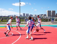 Лесную спортплощадку открыли в Благовещенске
