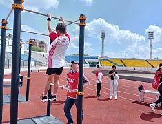  Благовещенск завоевал "золото" на Фестивале ГТО среди школьников Амурской области