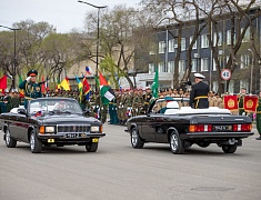 Торжественное прохождение войск в честь Дня Победы