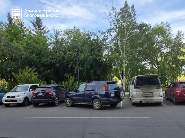 За прошедшую неделю благовещенцы заплатили больше тридцати тысяч рублей за неправильную парковку