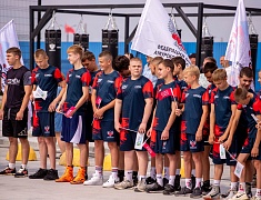 «Речную» спортивную зону открыли в Благовещенске