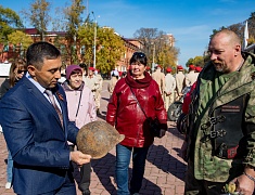 Автобус Победы вернулся в Благовещенск