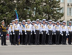 Торжественное прохождение войск в честь Дня Победы
