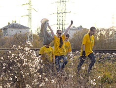 В рамках акции «Город берегу» большой субботник прошел на улице Чайковского