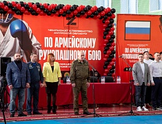 В стенах ДВОКУ прошёл чемпионат по армейскому рукопашному бою