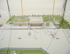 В благовещенском аэропорту началось строительство нового терминала с телетрапами