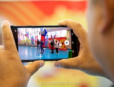 Вручение знаков отличия ГТО