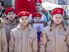 Благовещенск встретил агитпоезд «Сила в правде»