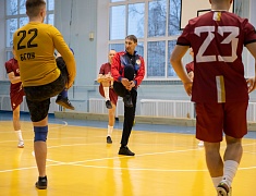 Мастер-класс по футболу от заслуженного мастера спорта России Сергея Березина