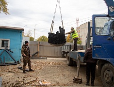 В Благовещенском Первомайском парке продолжается второй этап реконструкции