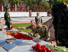  В Благовещенске отметили 80-летие окончания Второй мировой войны