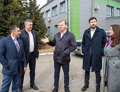 Мэр Олег Имамеев посетил производственный комплекс "Аметис"