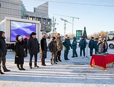 Благовещенский пожарный гарнизон получил спецтранспорт