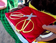 Открытие обновлённого двора на Чайковского, 47