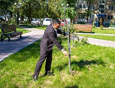 Мэр Олег Имамеев провел выездное совещание по обращениям граждан в сквере Кузнецова