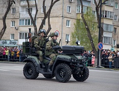 Торжественное прохождение войск в честь Дня Победы