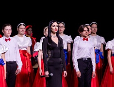 В Общественно-культурном центре Благовещенска прошел праздничный концерт, посвященный Дню защитника Отечества