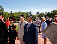  В Благовещенске отметили 80-летие окончания Второй мировой войны