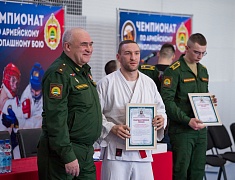 Открытый чемпионат Благовещенска среди силовых структур по армейскому рукопашному бою на кубок ДВОКУ