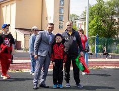 На базе стадиона гимназии №1 стартовали «Футбольные каникулы»