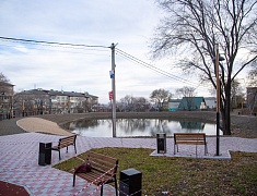 Мэр Олег Имамеев проконтролировал работы по благоустройству территории в Плодопитомнике